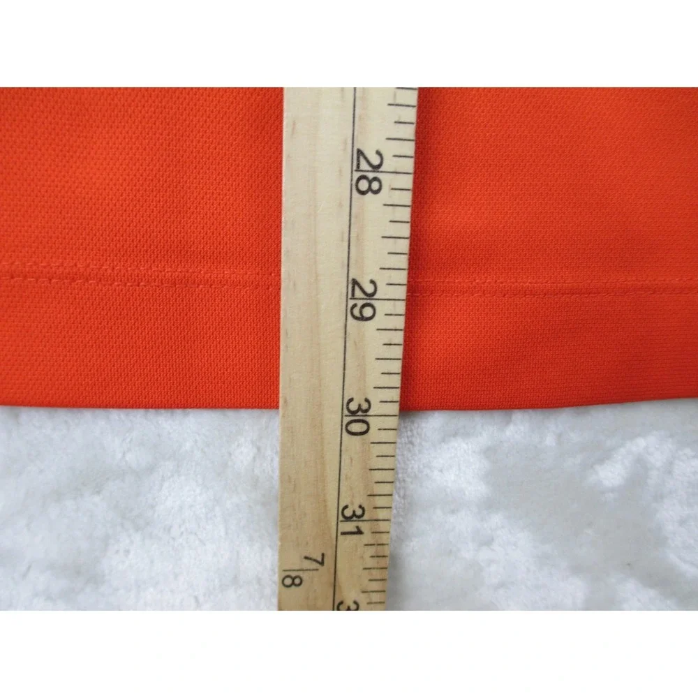 Nike Polo Shirt Mens‎ Extra Large Orange Tour Performance DriFit Golf Casual*